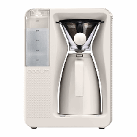 Bodum Bistro 40oz Electric Thermal Carafe Drip Coffee Maker in White