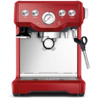 Breville BES840XL the Infuser Semi-Automatic Espresso Machine in Red