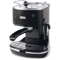 DeLonghi ECO310 Icona Semi-Automatic Espresso Machine in Black